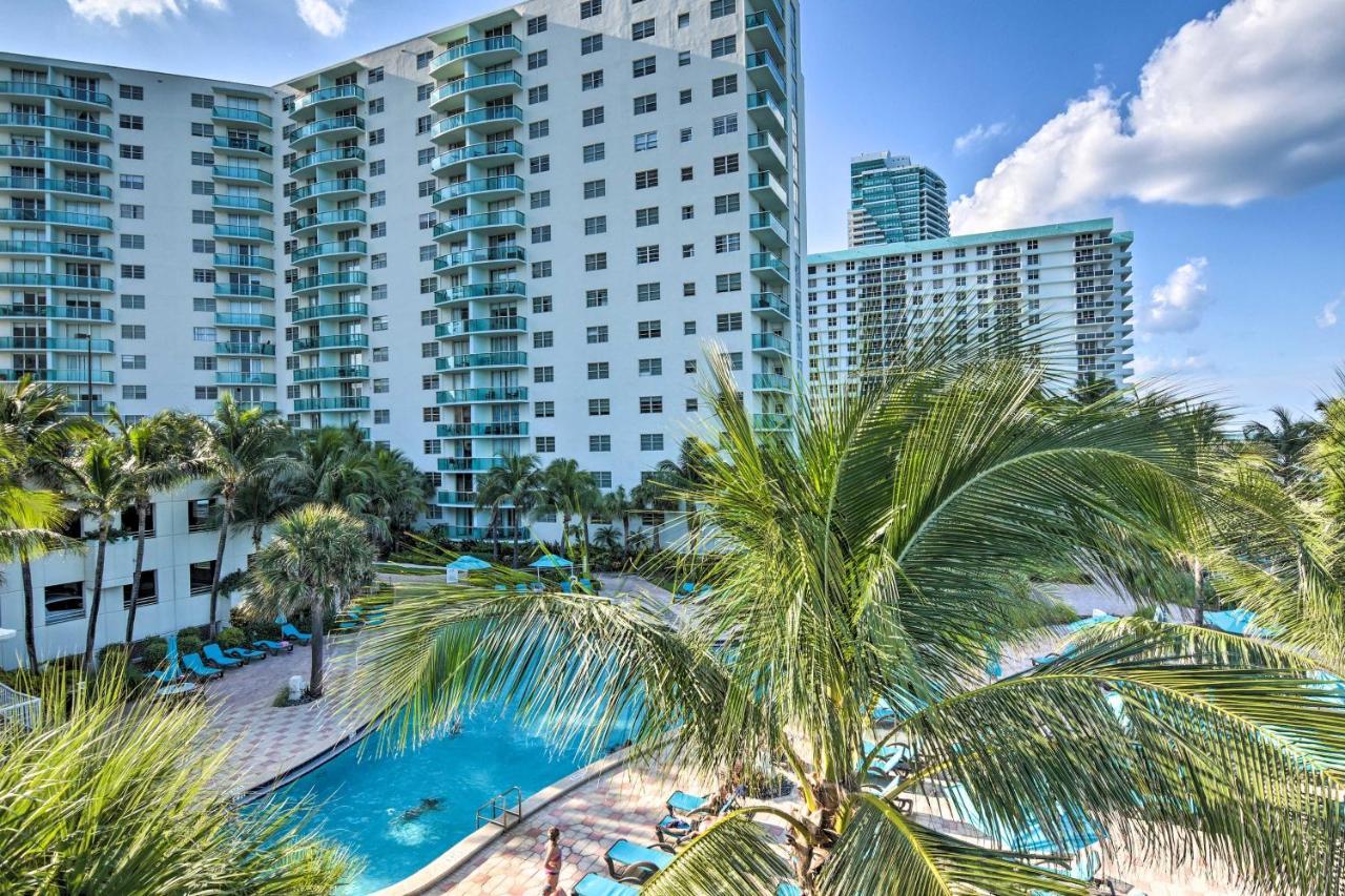 Hollywood Beachfront Condo With Resort Amenities! Kültér fotó