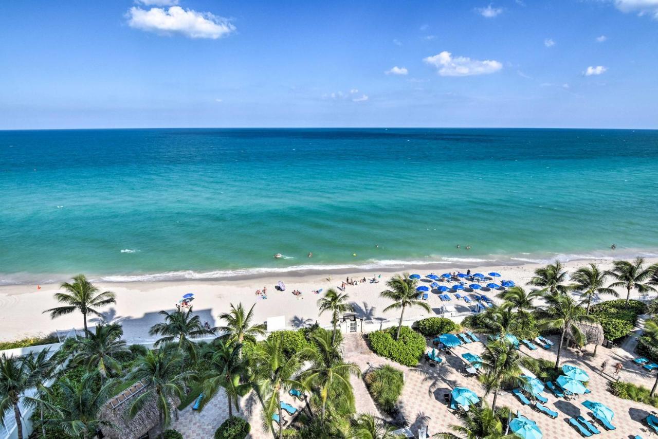 Hollywood Beachfront Condo With Resort Amenities! Kültér fotó