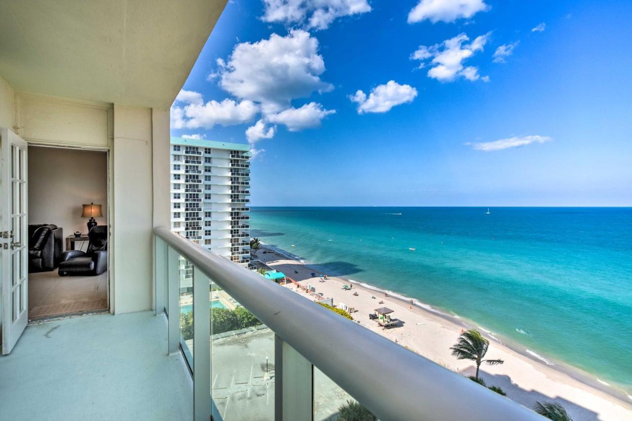 Hollywood Beachfront Condo With Resort Amenities! Kültér fotó